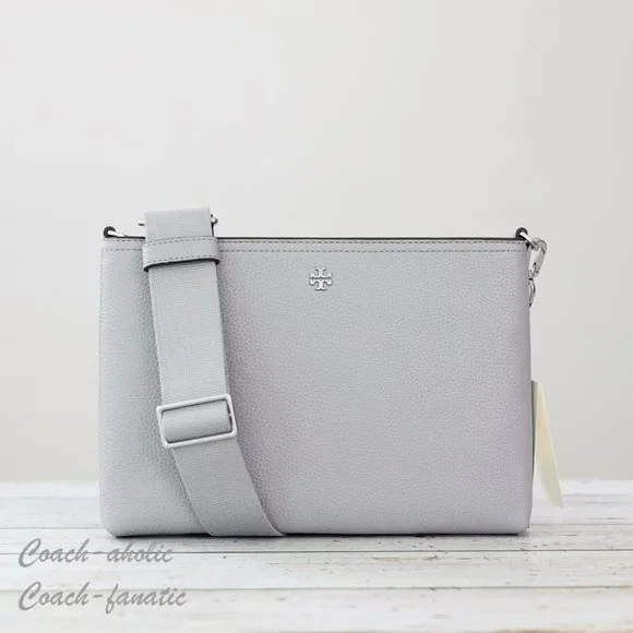 TORY BURCH バッグ Tory Burch Women's Emerson Patent Leather Swingpack (Optic